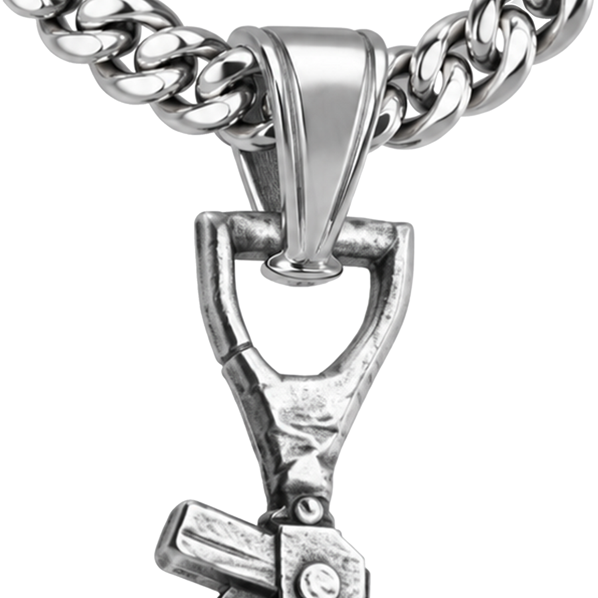 AK47 Silver Pendant